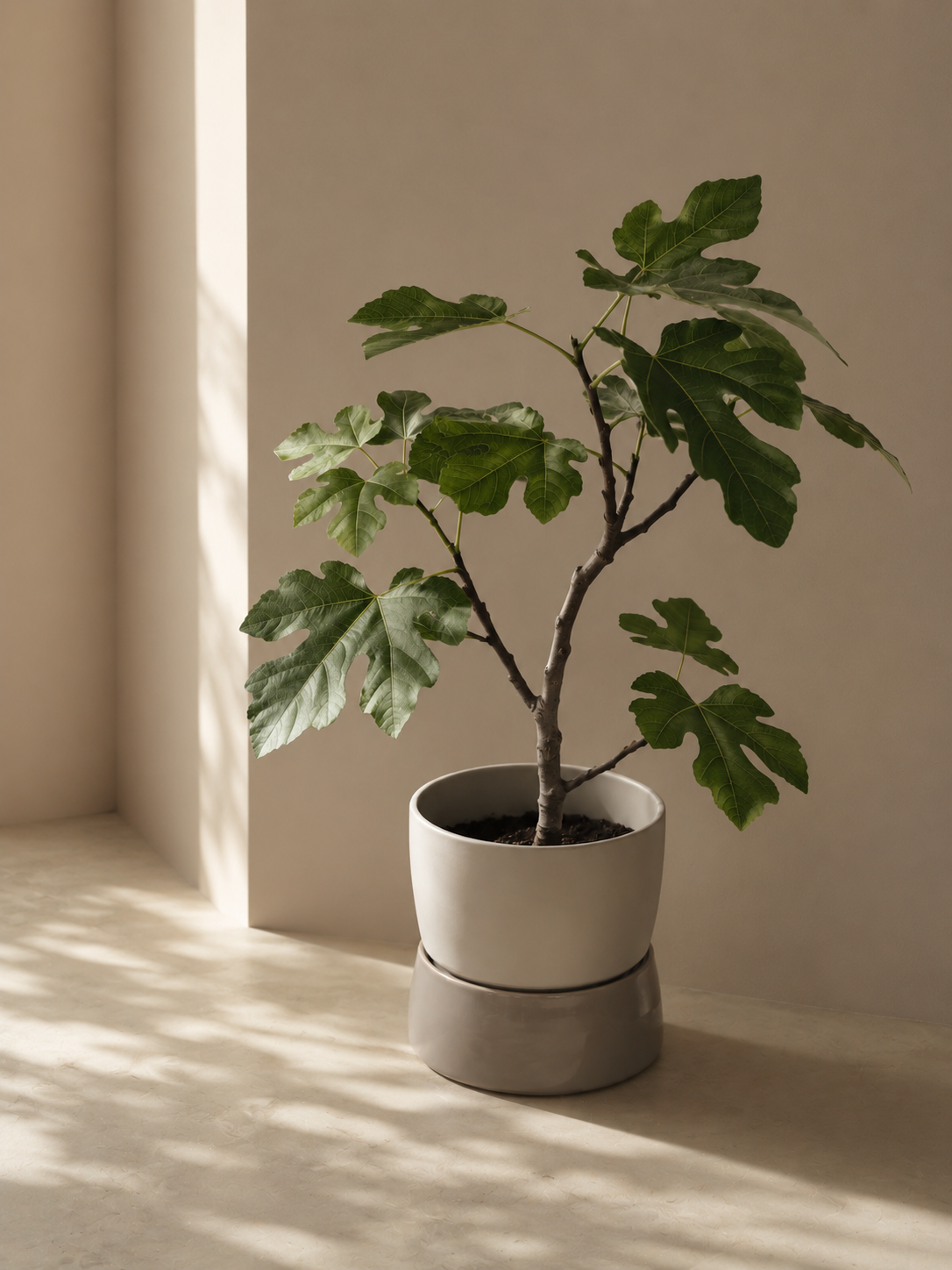 Two Tone Planter Floor, Large - Artichoke green - Ro Collection Denmark