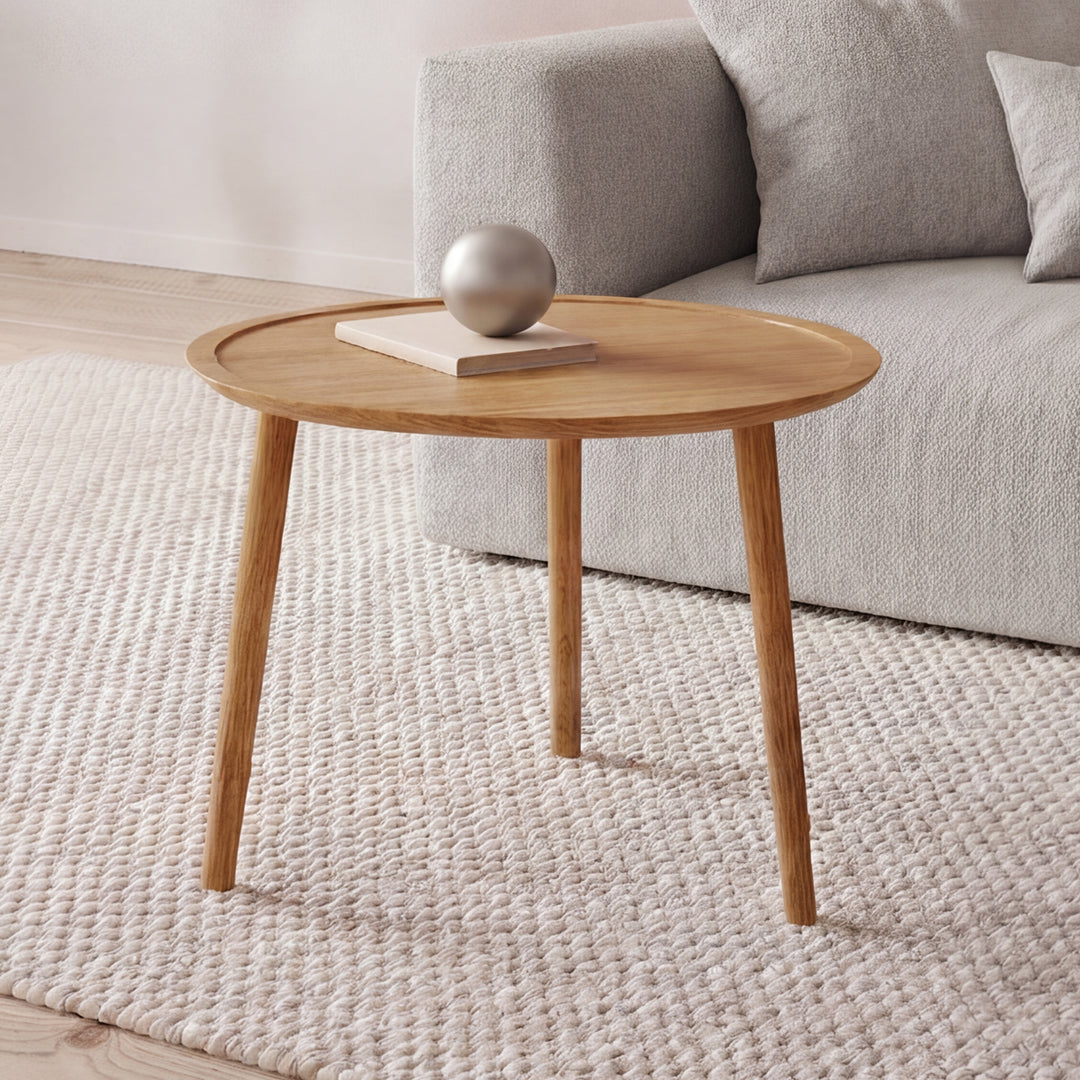 Dodona Coffee Table Ø 60, olieret egetræ - Ro Collection Denmark