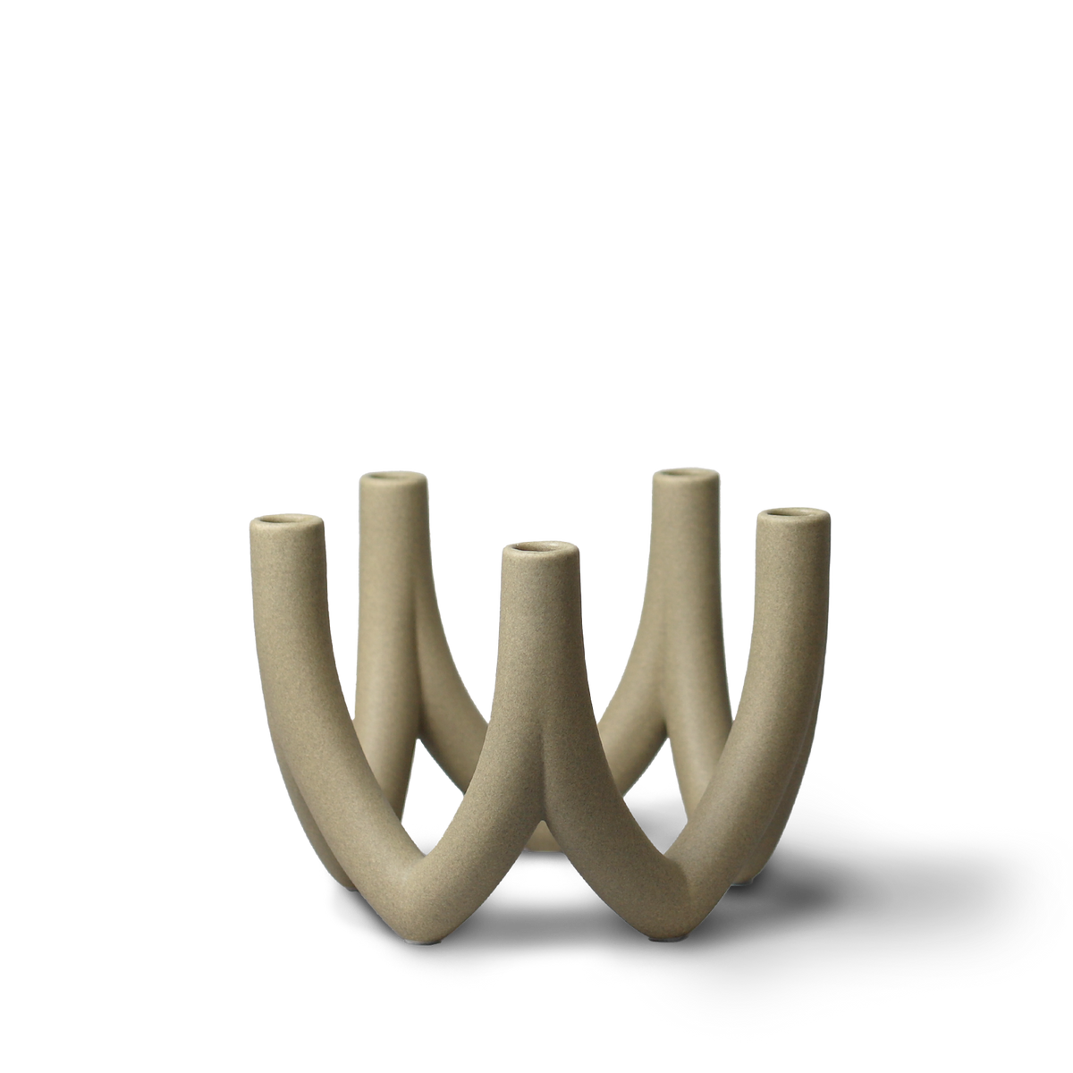Chandelier Five armed - Light stone - Ro Collection Denmark