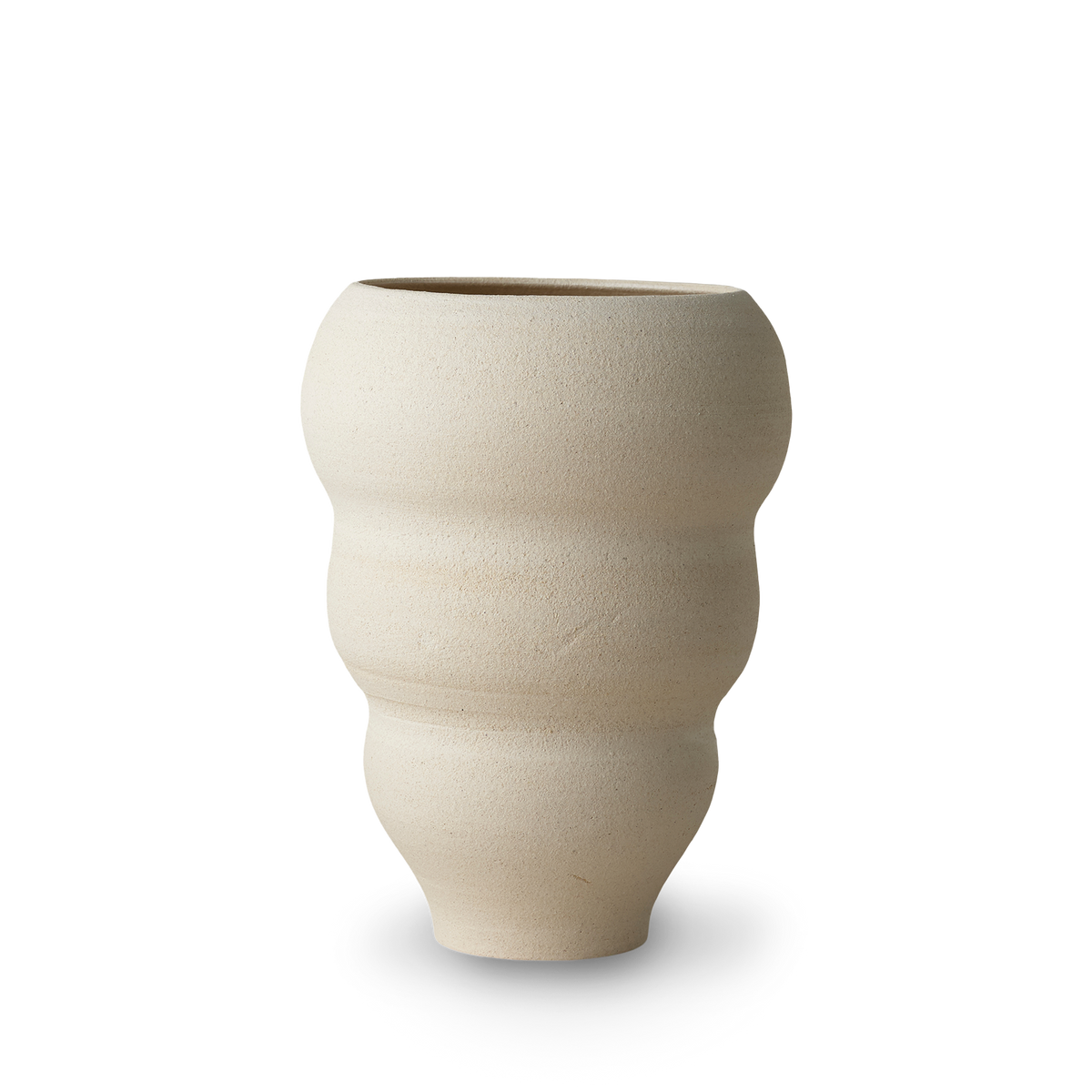 Hand Turned Vase Curved no. 60 - Ro Collection Denmark