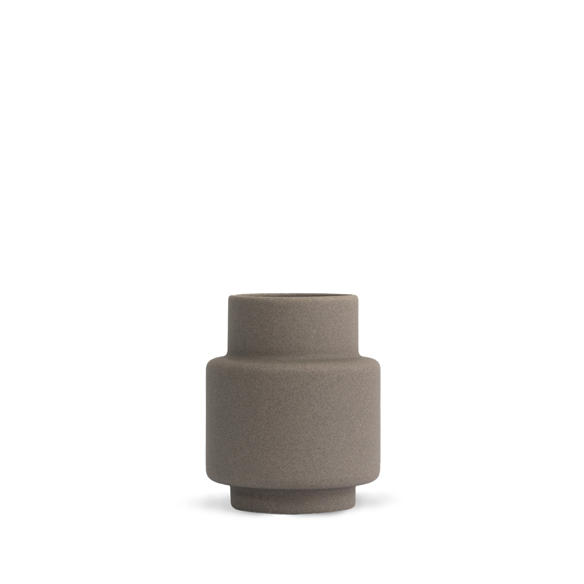 Hurricane Ceramic, Medium - Dark stone, vase - Ro Collection Denmark
