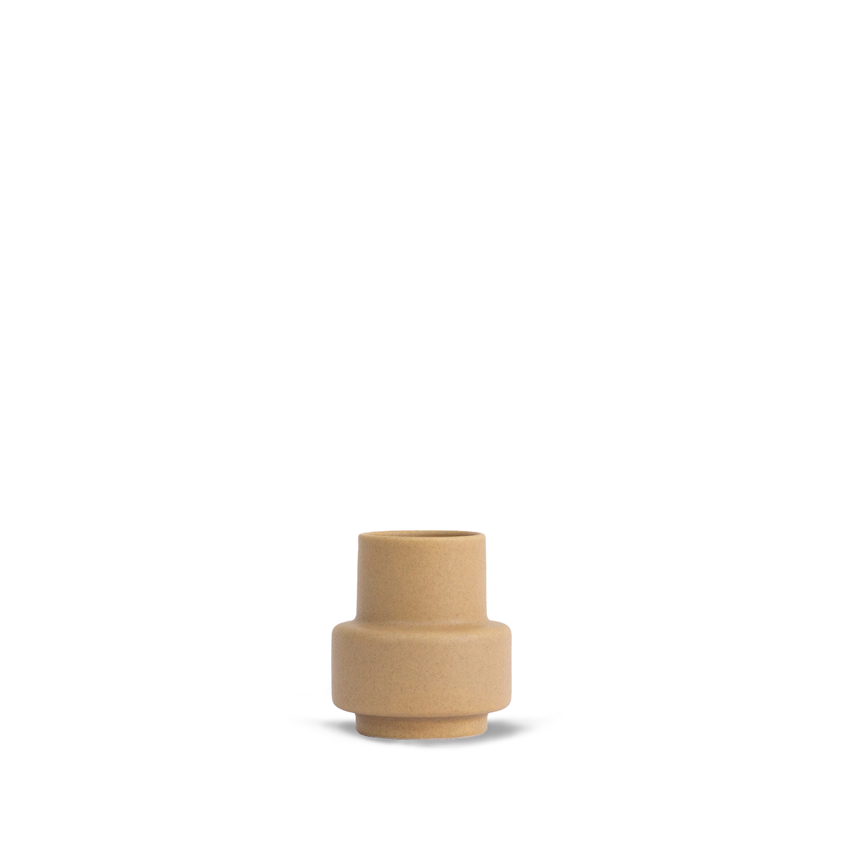 Hurricane Ceramic, Small - Soft ochre, vase - Ro Collection Denmark