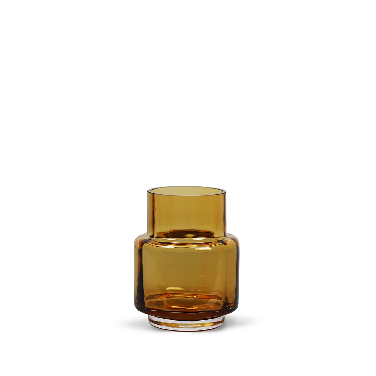 Hurricane Reflections no. 53 - Amber, vase og lysestage - Ro Collection Denmark