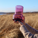 Hurricane no. 26 - Heather, vase og lysestage - Ro Collection Denmark