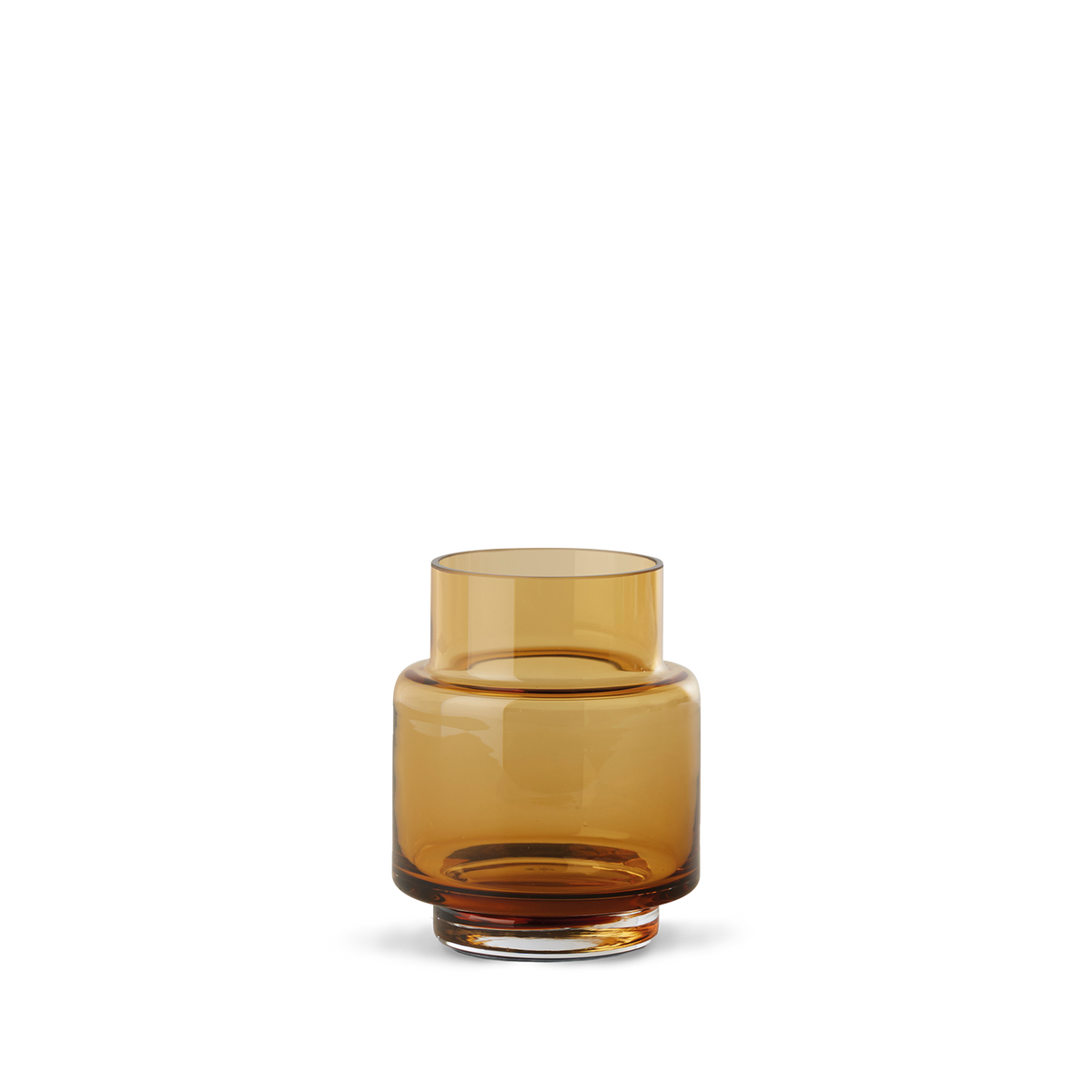 Hurricane no. 53 - Amber, vase og lysestage - Ro Collection Denmark