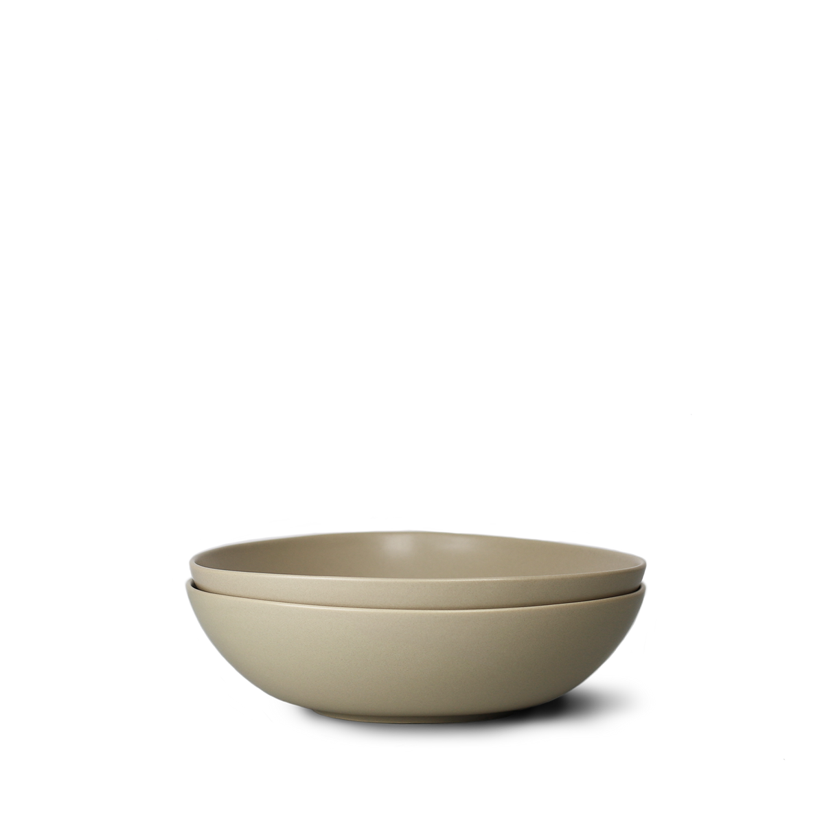 Signature Serving Bowl X-Large i håndstøbt stentøj – perfekt til salater, frugt og brød