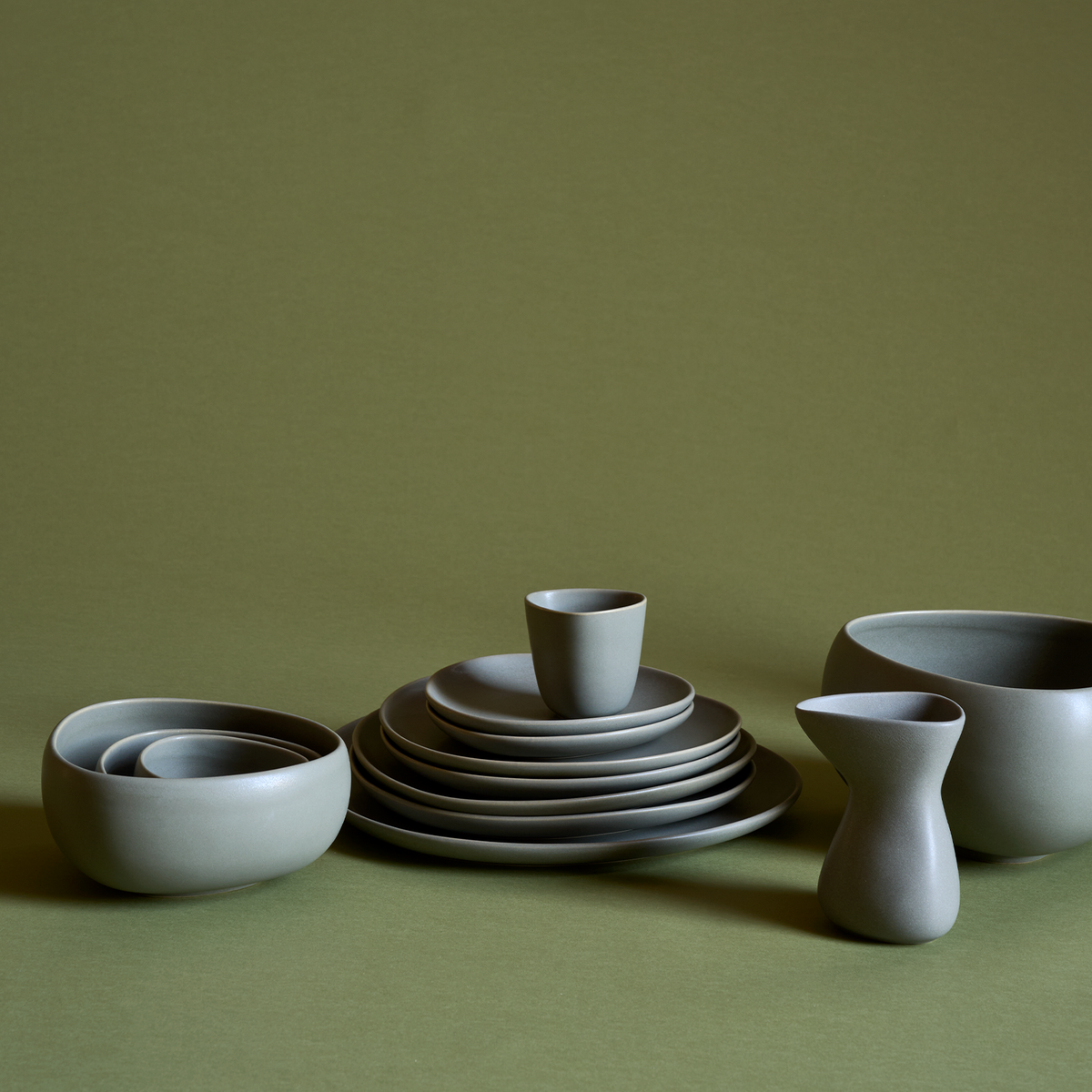 Signature Jug, Small - Pale green - Ro Collection Denmark