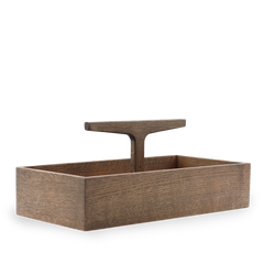 Toolbox, Low - Dark stained