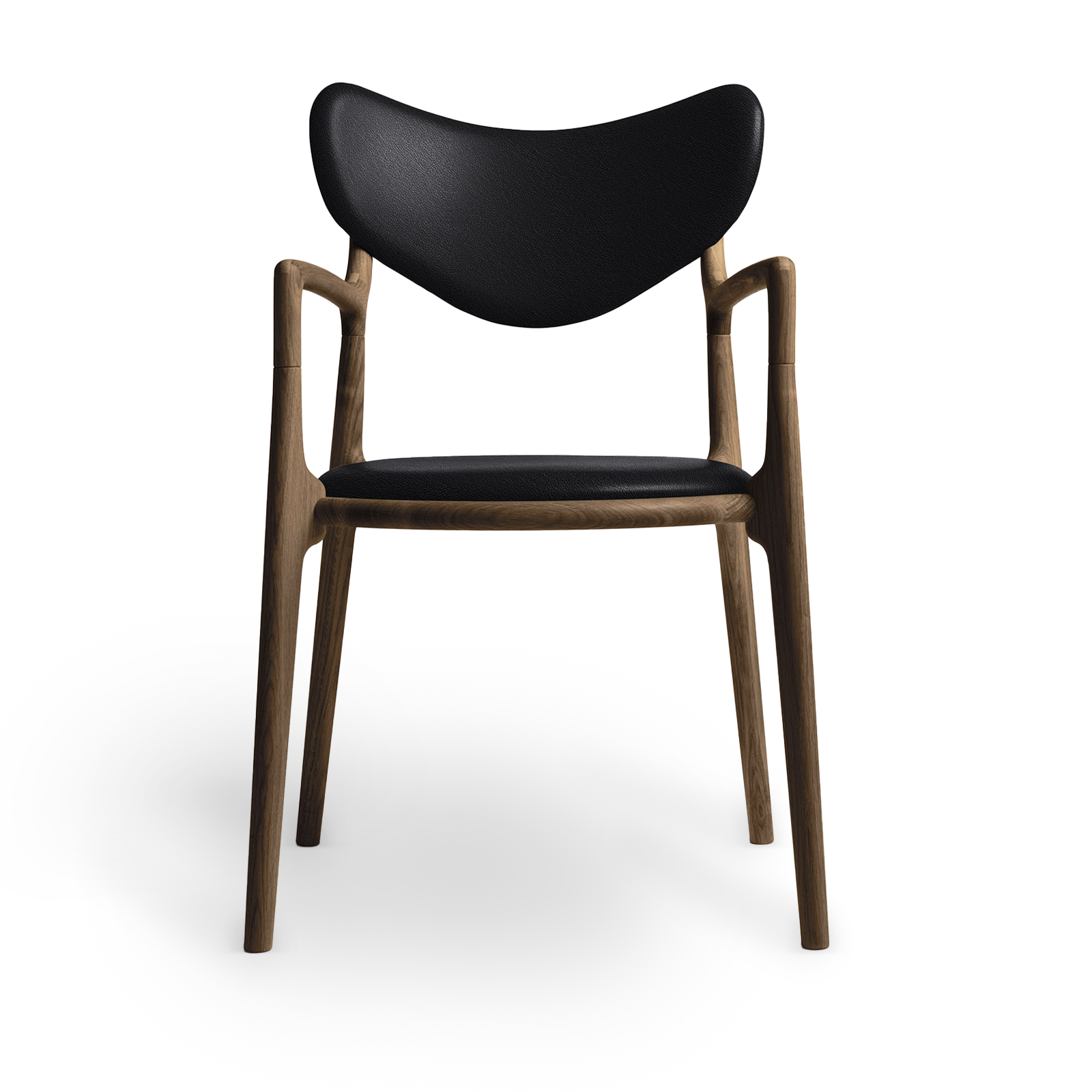 Ro Collection | Salon spisebordsstole med armlæn | Dansk design stol