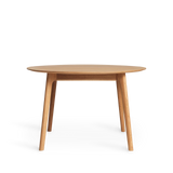 Salon rundt spisebord inkl. 2 udtræksplader