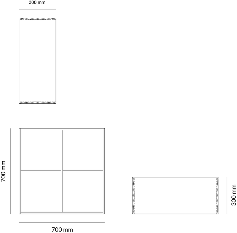 Pantry Storage – technical drawing