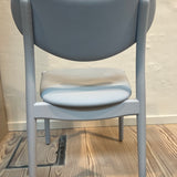 Star Table Light Cyan + 7 x Hybrid Dining Chair, Light Blue (Preloved)