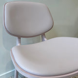 Pandora Dining Chair, Oak, Coated textile - Salt Pink,  (Preloved)