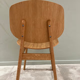 Pandora Dining Chair, Upolstret, Oiled Oak (Preloved)