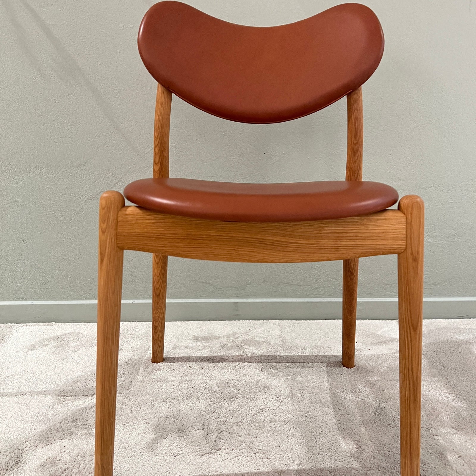 Hybrid, Cognac læder, Oiled Oak (Preloved)